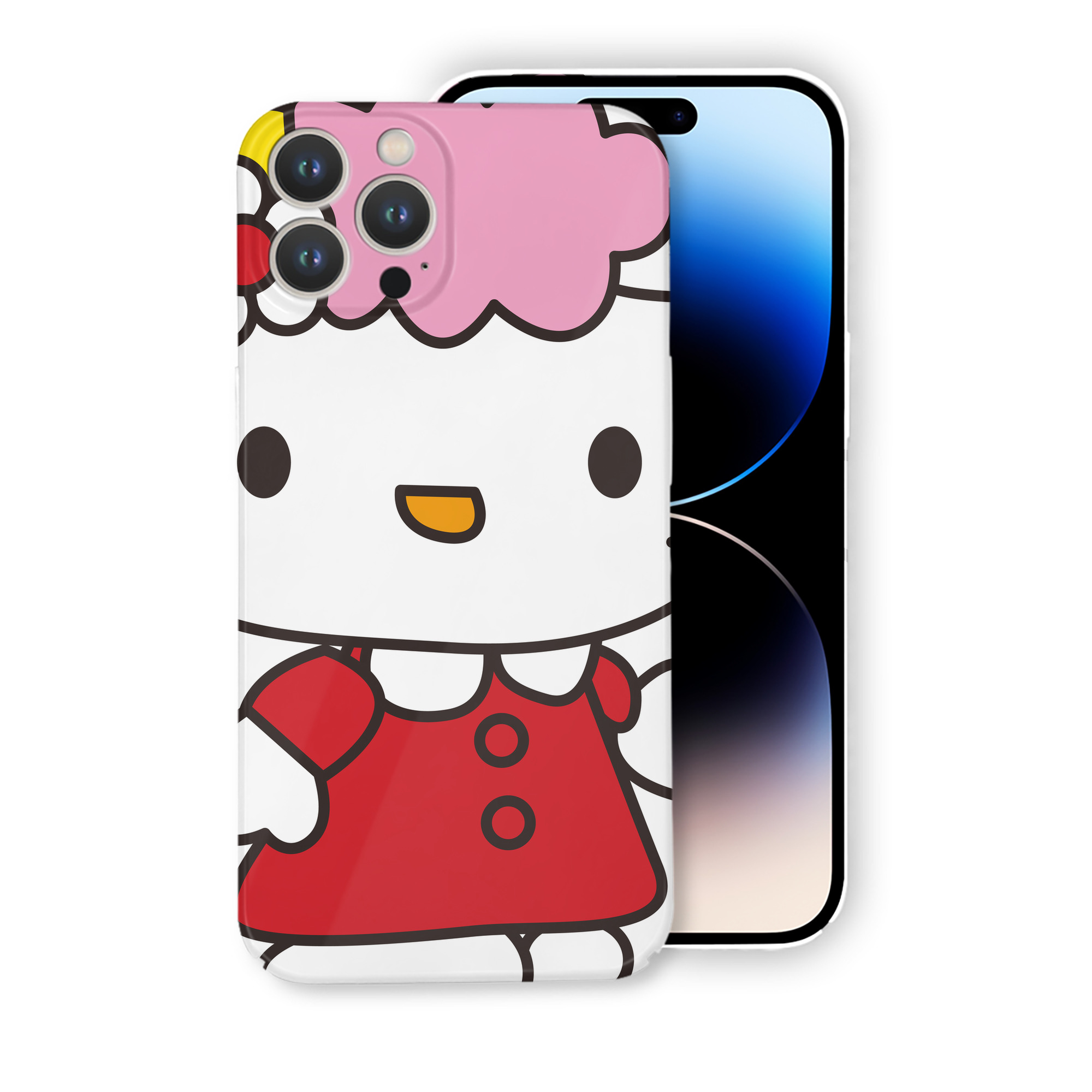 （画像用） Hello Kitty ハローキティ 【iPhone 14シリーズ対応】ハードケース